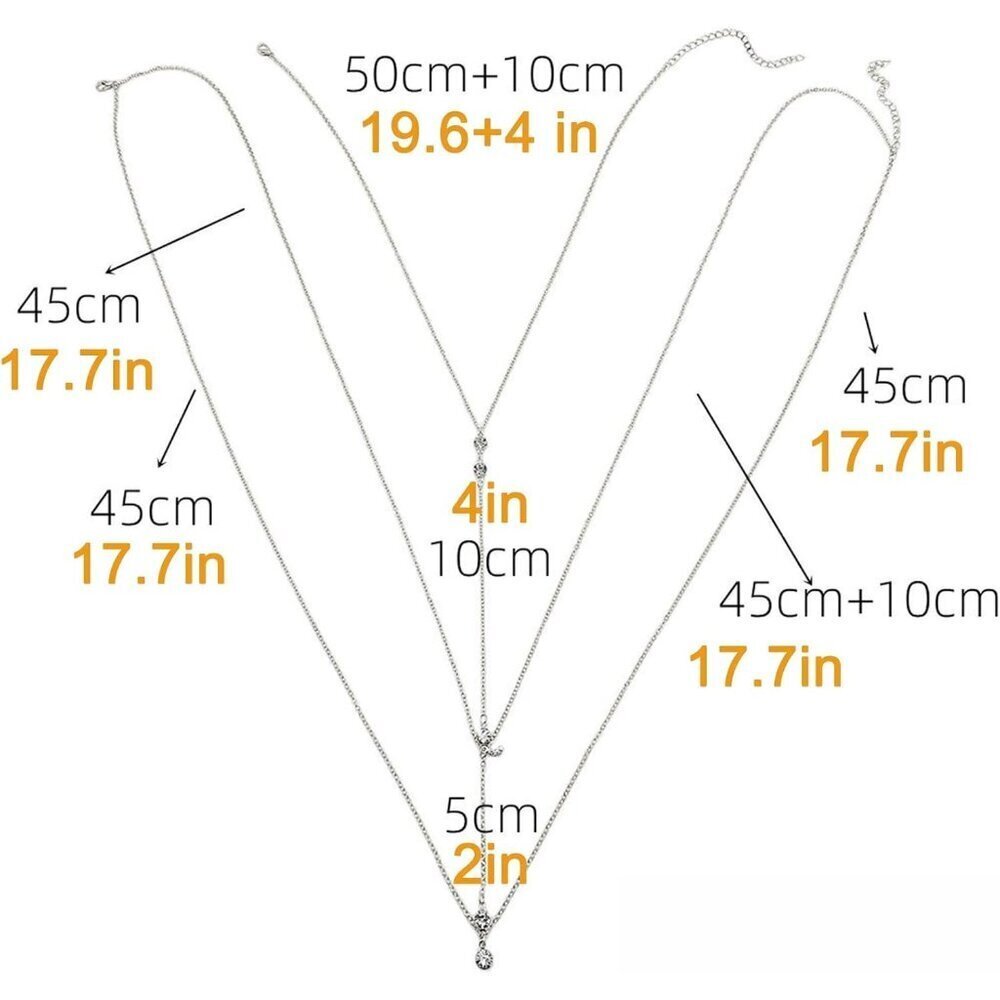 Women B1 Gold Body Chain Rhinestone Silver Bra Lingere Bikini Top Lingerie Chain - Picture 3 of 3
